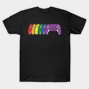 Gay Gamer Gay Pride Rainbow Gaming LGBTQ T-Shirt